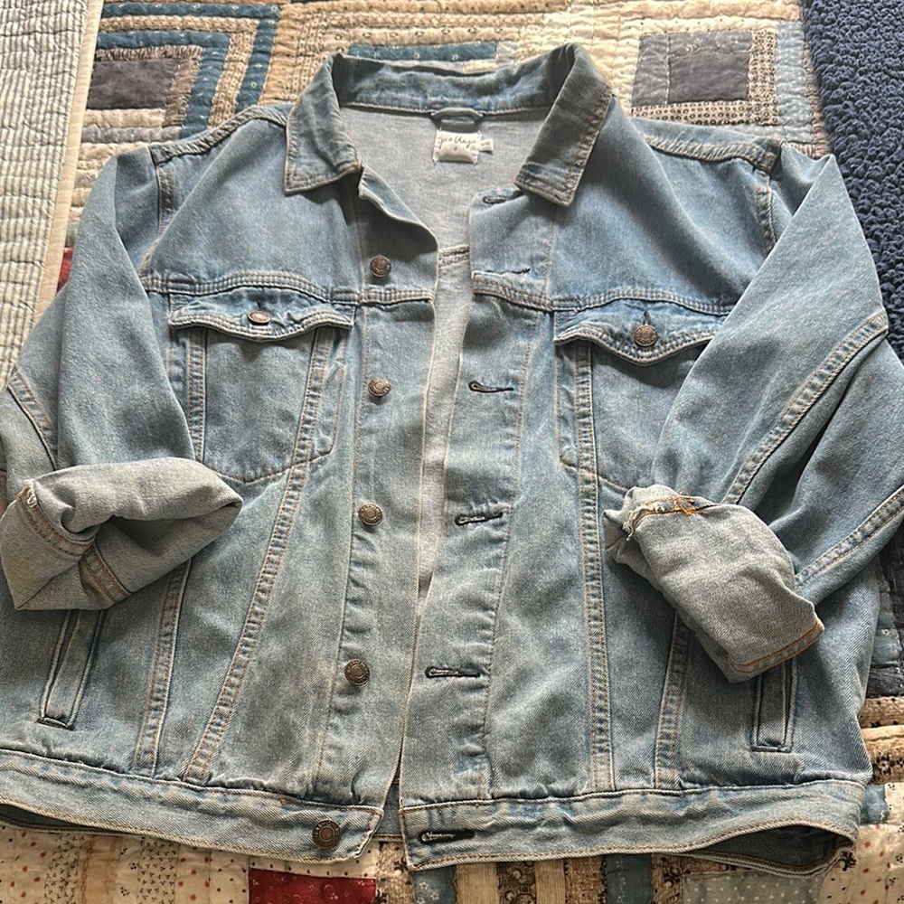 Polly Denim Blue Jacket Sz S/M